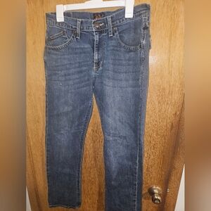 Men's Rock & Republic Dark Blue Straight Jeans, Size 32x30